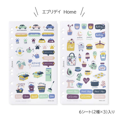 ステッカー   [全5種類] 6シート入り fILOFAX（ファイロファックス） 41328[M便1/20]