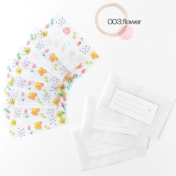KOHAKU トウメイレターセット Clear Letter Set [全4種] グリーン