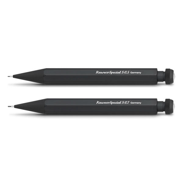 Kaweco《カヴェコ》シャープペンシル スペシャル ミニ 0.5mm/0.7mm［ブラック］ペンケース付き カヴェコ PS-S05/S07