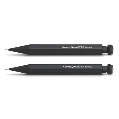 Kaweco《カヴェコ》シャープペンシル スペシャル ミニ 0.5mm/0.7mm［ブラック］ペンケース付き カヴェコ PS-S05/S07
