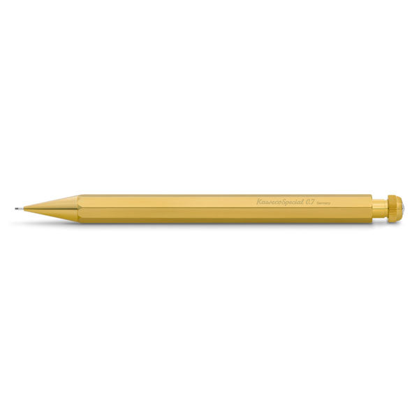 Kaweco《カヴェコ》シャープペンシル スペシャル 0.7mm［ブラス］ペンケース付き カヴェコ KAWECO-PS-07BR