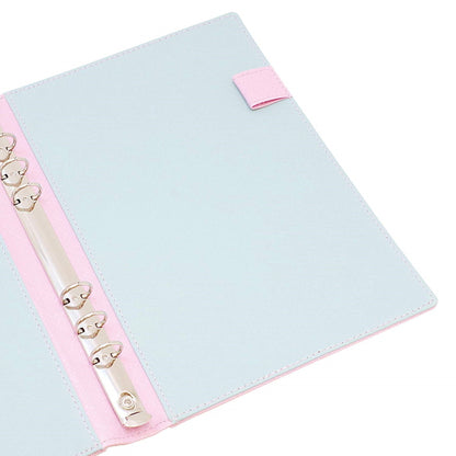 デコナ  システム手帳 本体  《 Ａ５/ ピンク/リング径15mm》 レイメイ藤井 24-HDA6001P