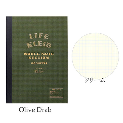 LIFE×kleid≪Noble Note≫A5　全4色　kleid 1989-NO89**