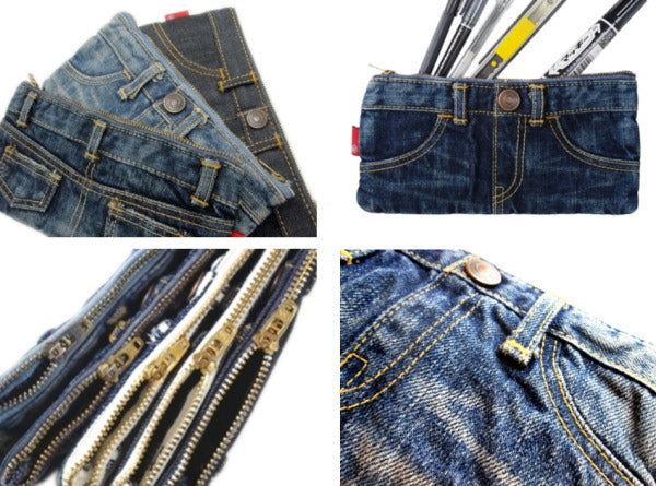 岡山デニム ジーンズペンケース [全4種類] 山陽ハイクリーナーAS12001