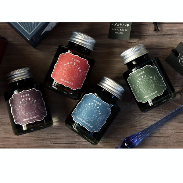 NO.S PROJECT　大正浪漫カシュクール　黒衣の扇舞 ギター 大正浪漫 ハイカラインキ 40ml [全4色] 寺西化学工業