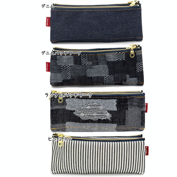 Authentic Denim デニム ベンディペンケース [全4種] ラダイト《Luddite》LDD-BNPN-10　[M便 1/2]