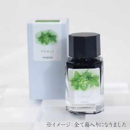 ■オリジナルインク■ 『備中想色（びっちゅうそうしょく）シリーズ』 全16色  15ml＜箱入り＞ 水性染料インク 万年筆 うさぎや
