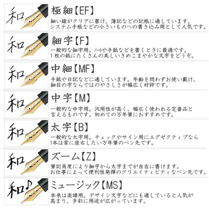 《オンライン限定モデル》うさぎやオリジナル 万年筆＜フレアシリーズ＞　”わすれな草”　セーラー万年筆　11-8974　ペン先全7種類