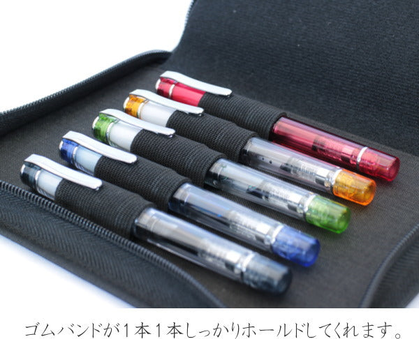 KACO[カコ] ペンケース [10本用] グレー/ブラック 　1873-17648** *NG ネコポス便対応不可商品*