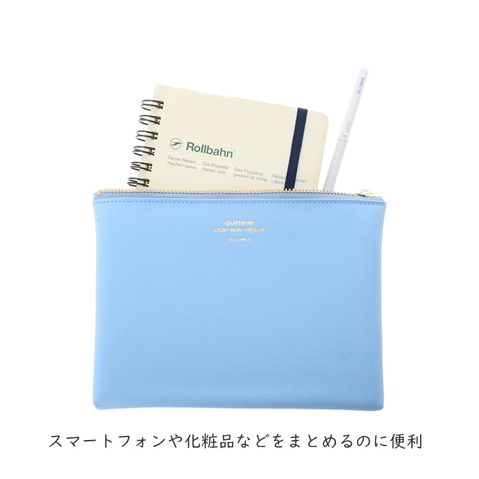 ≪Quitterie≫ポーチM [全10色]デルフォニックス 500694 [M便 1/2