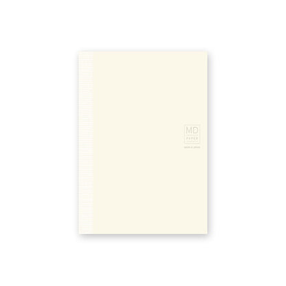 ＭＤ　ＮＯＴＥＢＯＯＫ《文庫サイズ》横罫(7ミリ罫)　 デザインフィル/ミドリ　13800【2冊ネコポス可】
