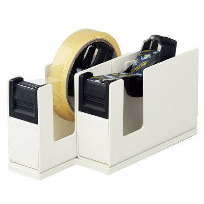 テープカッター ＜カルカット＞ スチール２連タイプ ライトグレー コクヨ T-SM110LM
