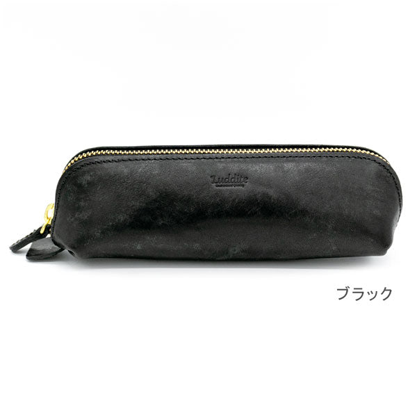 キリタ 本革ペンケース シースタイプ(３本差し)ブラック キリタ 本革ペンケース シースタイプ(３本差し)ブラック