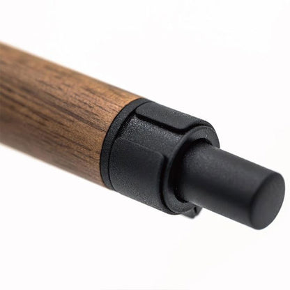 EverDraw Wood Model 0.5 メカニカルペンシル マットブラック金具 木軸 0.5mm [ウォールナット/チェリーウッド] ラダイト LDWB-MP4 [M便 1/3]