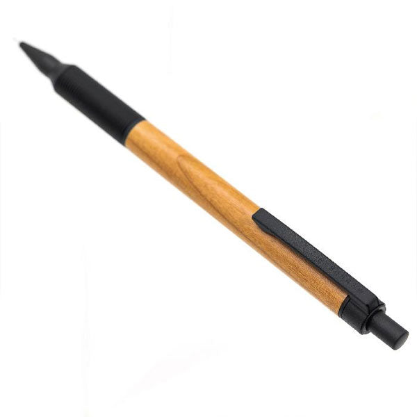 EverDraw Wood Model 0.5 メカニカルペンシル マットブラック金具 木軸 0.5mm [ウォールナット/チェリーウッド] ラダイト LDWB-MP4 [M便 1/3]