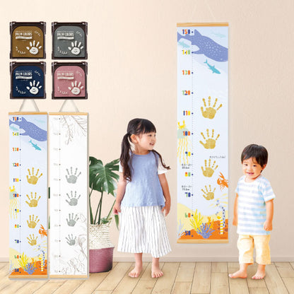 手形身長計 [全4種類] PALMCOLORSシリーズ シャチハタ HPSS-*/H-*