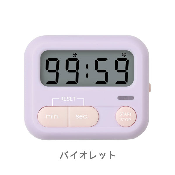 モチベプラス スタディタイマー ミニLED付 [全3色] ソニック LV-7097 [M便 1/4]