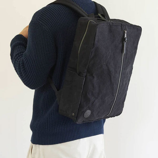 AKEYARI《タケヤリ》撥水 タイガー帆布 A3 ビジネスリュック ブラック 倉敷帆布 UCB-001BK【送料無料※】 【取寄せ品】