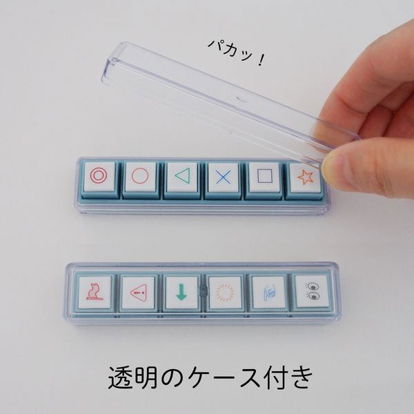 ポチッとPick！ [全12種類] こどものかお 1802-001〜012 [M便 1/12]