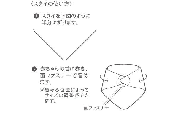 coucouククゥー ガーゼスタイ金封(出産祝用) [全2柄] マルアイ 82-キ-CC** 【ネコポス可】 [M便 1/6]