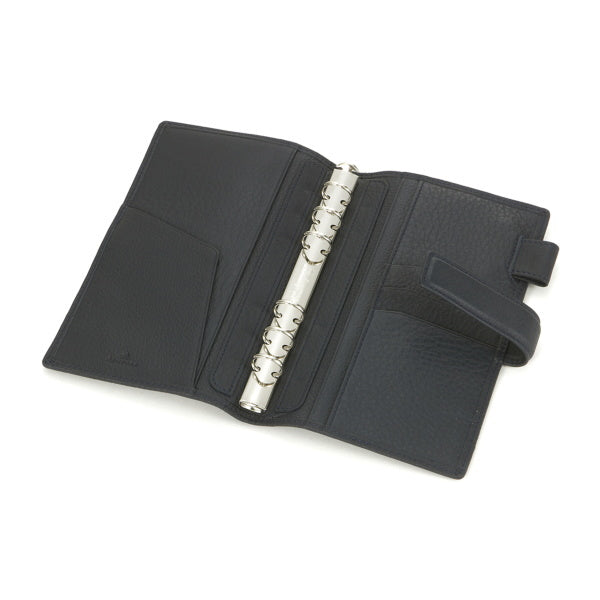 ASHFORD システム手帳 シルフ BIBLE(B6) 15mm  ベルト [7213] バイブルサイズ [ネイビー]  アシュフォード 7213-077