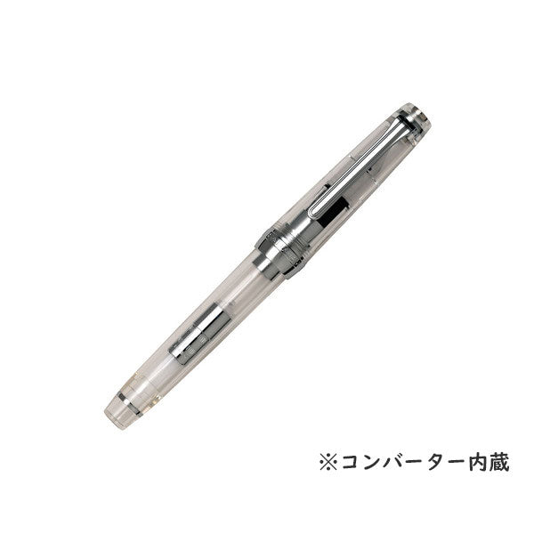 プロフェッショナルギア スリム 銀 万年筆 デモンストレーターモデル [字幅7種 EF/F/MF/M/B/Z/MS] セーラー万年筆 11-1275　【取寄せ品】