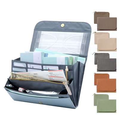 nown multi pouch《ノーン マルチポーチ》[全6色] A6/B6/A5サイズ対応 いろは出版 NMP