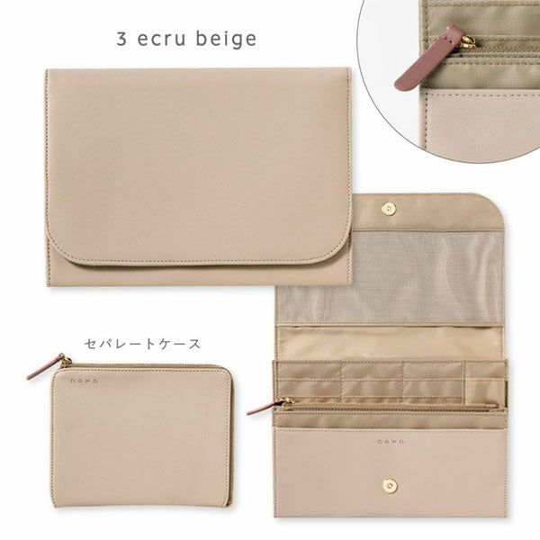 nown multi pouch《ノーン マルチポーチ》[全6色] A6/B6/A5サイズ対応 いろは出版 NMP