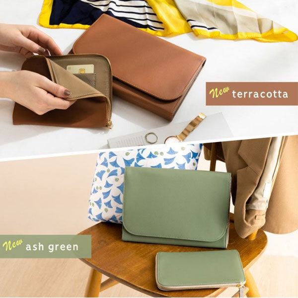 nown multi pouch《ノーン マルチポーチ》[全6色] A6/B6/A5サイズ対応 いろは出版 NMP