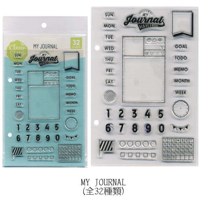 クリアスタンプシート [全13種類] こどものかお 0980-*** – 文具専門