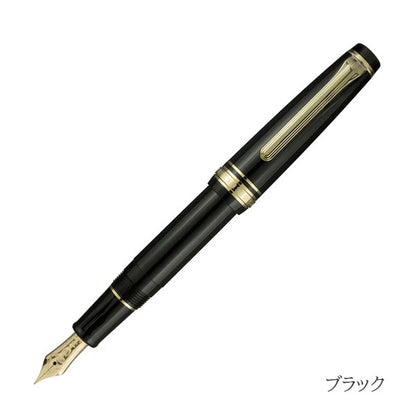 (9/6園田)万年筆 プロフェッショナルギア スリム ミニ 金 ［極細(EF)/細字(F)/中細(MF)/中字(M)/太字(B)/ズーム(Z)/ミュージック(MS)］［ブラック/アイボリー/マルン］セーラー万年筆 11-1303【送料無料*】