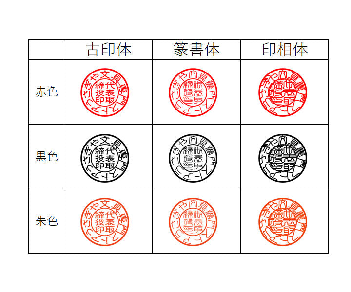 【データのみ】電子印鑑 法人用 丸印 16.5mm  会社用印鑑 代表者印 会社印