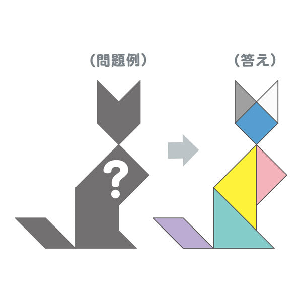イクモク木製知育 図形パズル デビカ 113015 [M便 1/2]