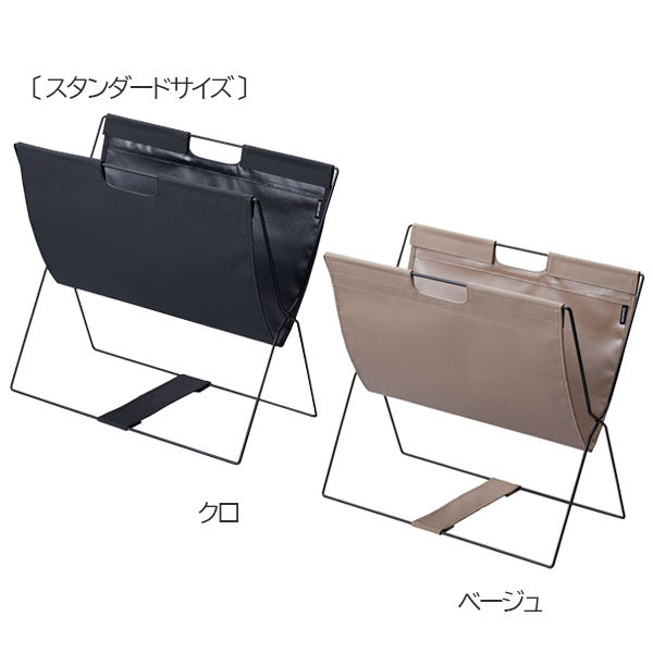 New Basicシリーズ サイドバッグスタンド ミニ/スタンダード ターポリン [全2色] キングジム BGS50TP/100TP　【取寄せ品】