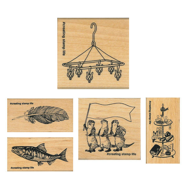 New I (LOVE) STAMP アイラブスタンプ 1535シリーズ [全4柄] こどものかお 1535