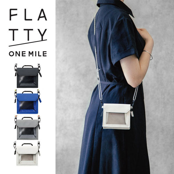 FLATTY ONE MILE《フラッティ ワンマイル》ミニバッグ [miniサイズ] 全4色 キングジム 20-5556