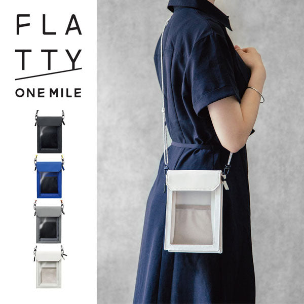 FLATTY ONE MILE《フラッティ ワンマイル》ミニバッグ [Sサイズ] 全4色 キングジム 20-5560