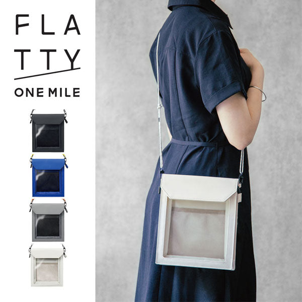 FLATTY ONE MILE《フラッティ ワンマイル》ミニバッグ [Mサイズ] 全4色 キングジム 20-5564