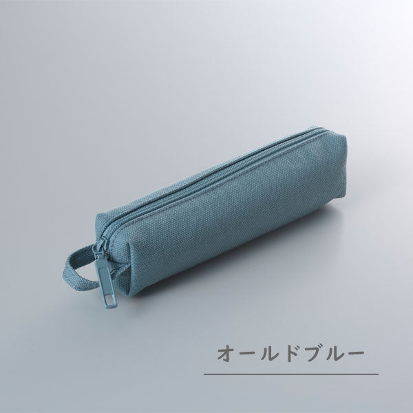 帆布・デニムシングルファスナーペンケース [全8色] ガルフストリーム HNP-SF- ［M便 1/3］