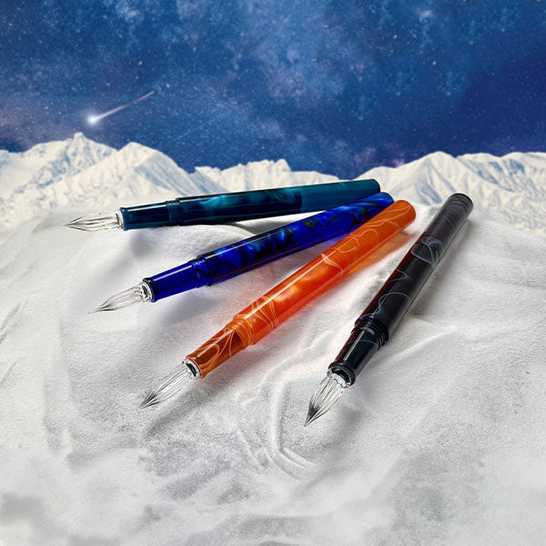 ギター ガラスペン オーロラ キャップ付（コスモ）[全4色] 寺西化学工業 GLAA-C