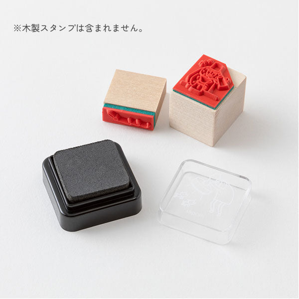 オジサン30th スタンプ パッド [全2種類] デザインフィル(ミドリ) 35603/4 [M便 1/70]