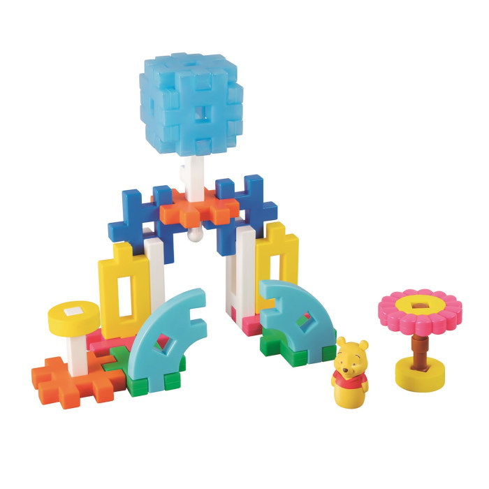ニューブロック [くまのプーさん] ボトル  ディズニー知育玩具シリーズ Tinker Kids   学研ステイフル 83810