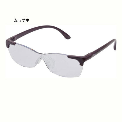 メガネ型拡大鏡（花柄） 各3色  キングジム AM41
