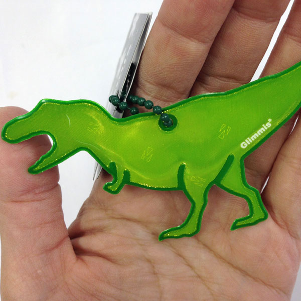 グリミス〔Glimmis〕／反射リフレクター 恐竜 ティラノサウルス□北欧