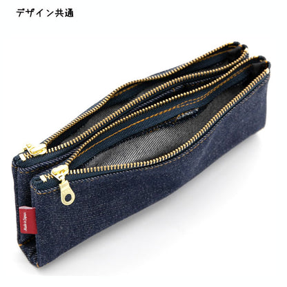 Authentic Denim デニム ベンディペンケース [全4種] ラダイト《Luddite》LDD-BNPN-10　[M便 1/2]