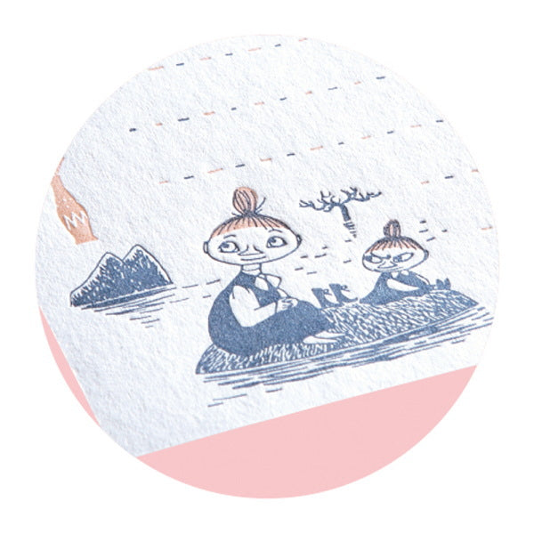 MOOMIN ムーミン 活版レターセット [全2柄]  学研ステイフル 　D060-**