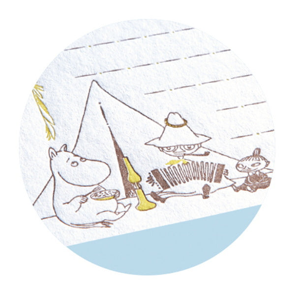 MOOMIN ムーミン 活版レターセット [全2柄]  学研ステイフル 　D060-**