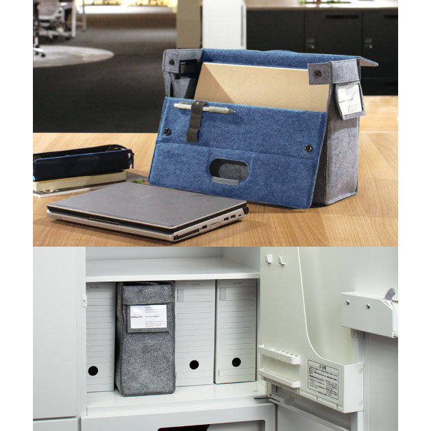 モバイルバッグ〈mo・baco/モバコ〉社内持ち運びバッグ　カハ-MB11Ｂ　コクヨ