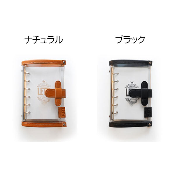 LETSクリアシステム手帳 mini6サイズ [全5色] LETS STATIONERY GOODS L2*-SM-