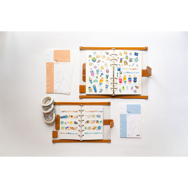 わたしのシールコーデ帳 [全3サイズ] LETS STATIONERY GOODS L22-WS0